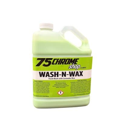 75 Chrome Shop Wash N Wax
