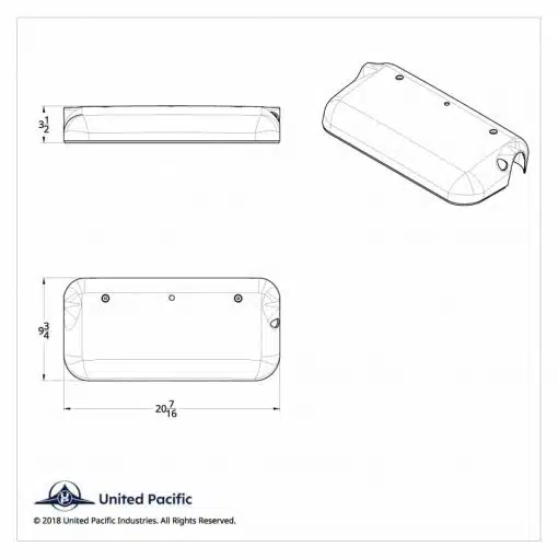 Freightliner Century/Columbia 2005  Mirror Back Cover - Image 2