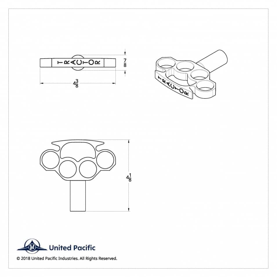 Chrome Aluminum Brass Knuckle Air Valve » 75 Chrome Shop