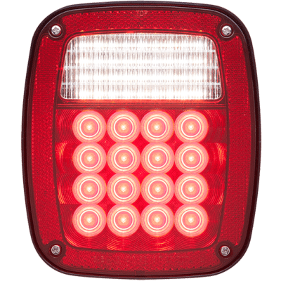 Universal Combination LED Light w/License