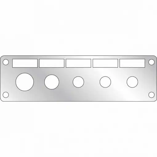 Freightliner Stainless Steel Ignition Switch Panel Cover