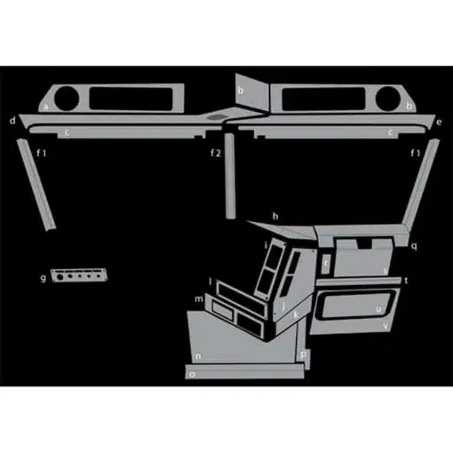 Freightliner Right Side Fuse Door Trim