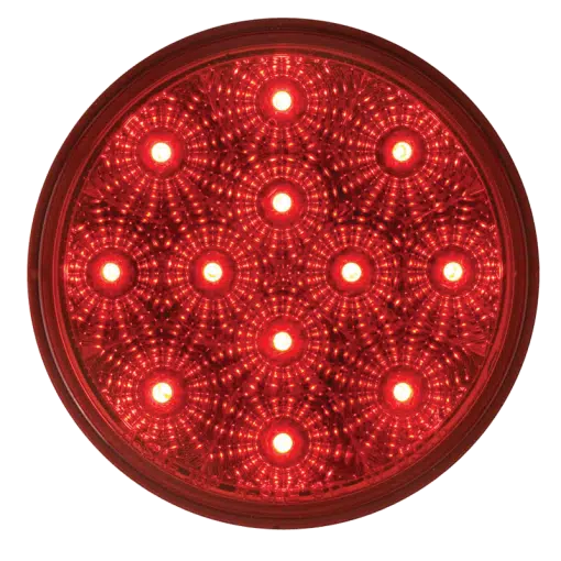 4" Red Miro-Flex LED Light - 12 Diodes