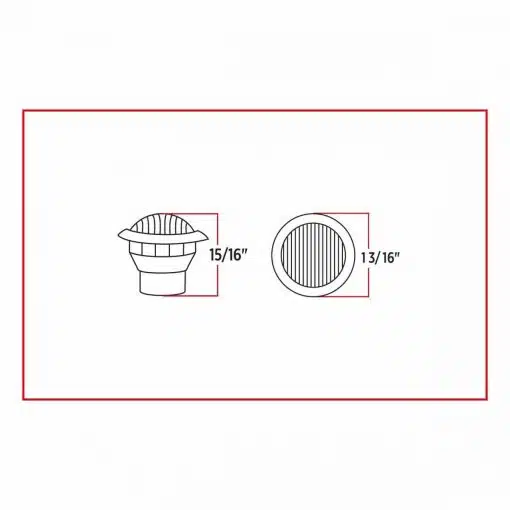 3/4" Dual Revolution LED Light - 2 Diodes - Image 10