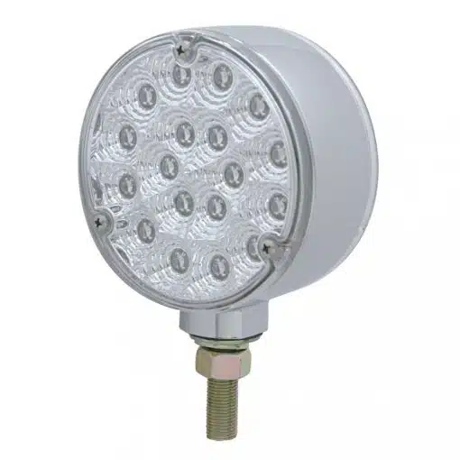 36 LED Reflector Double Face Turn Signal Light - Amber & Red LED/Amber & Red Lens - Image 2