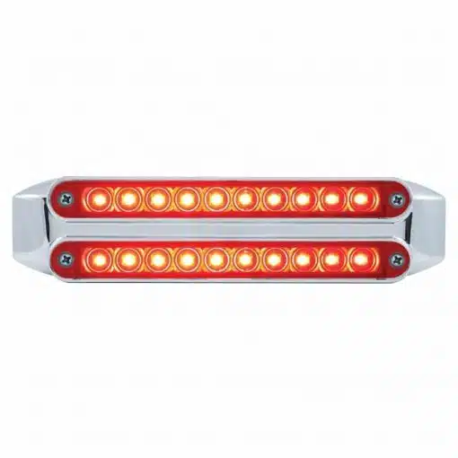 Dual 10 LED 6 1/2" Turn Signal Light Bars