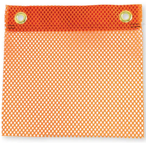 Orange Grommet Flag 18 inch
