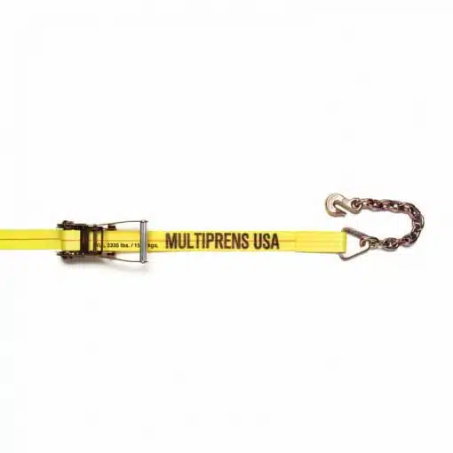 Ratchet Strap w/Chain 2" x 27'