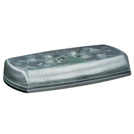 Permanent Mount 15" Clear/Amber Reflex Mini Lightbar