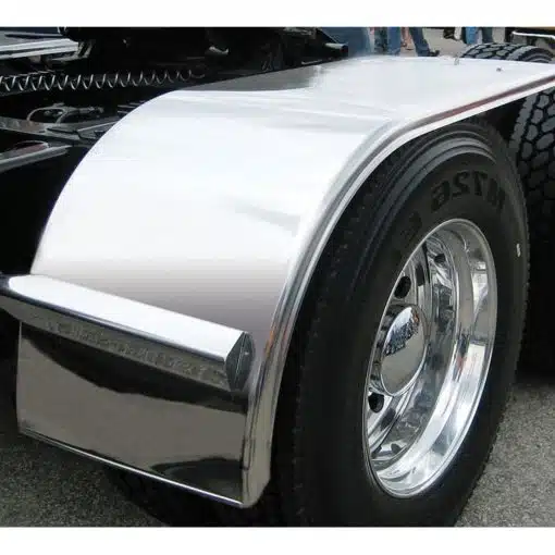 66" Standard Half Fenders with Flange (14 Ga.) - For 43.5" or 46.5" O.D Tires