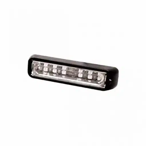 Amber/Clear SAE Class I Surface Mount Strobe
