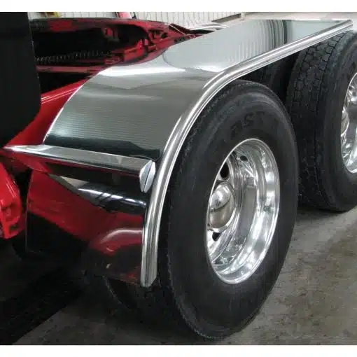 80" Standard Half Fenders with Flange (16 Ga.) - For 43.5" or 46.5" O.D Tires
