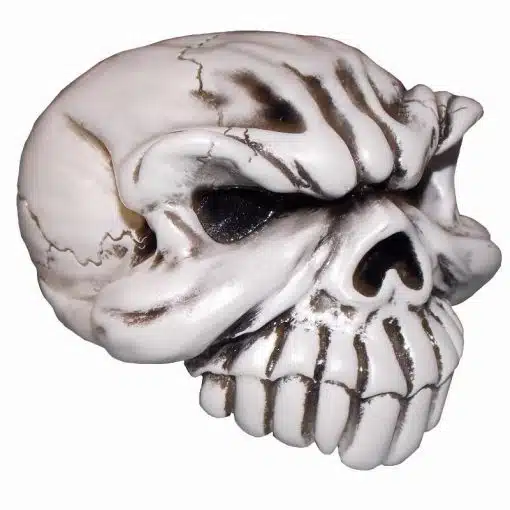 Gomez Skull White Shift Knob