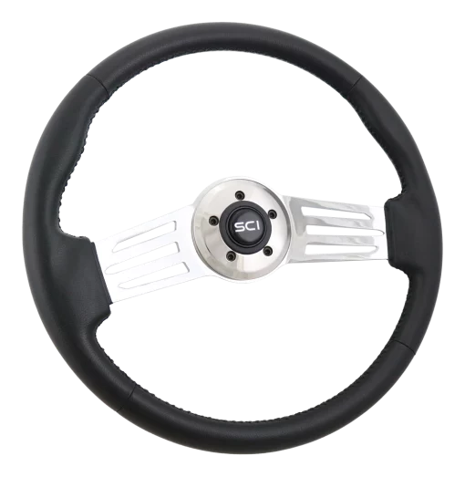 18" Sky Black Steering Wheel
