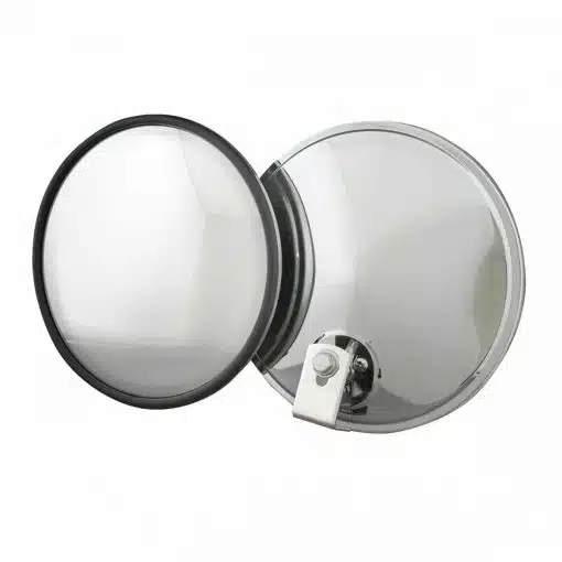 8 inch Convex Mirror with Offset Mount
