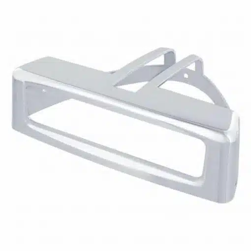 thumbnail image 2 of United Pacific Polished Aluminum Triangular Turn Signal Covers For Peterbilt 357/365/367/378/379 (Set Of 2) 2 of 4