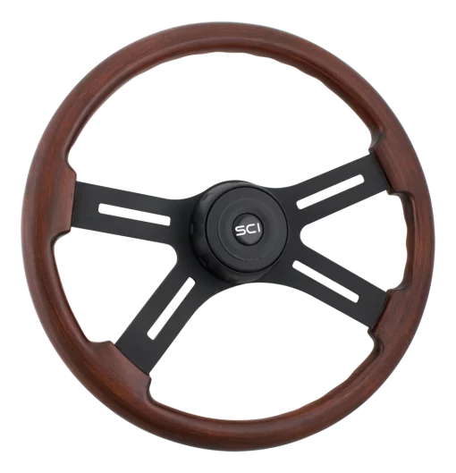 18" Onyx Mahogany Steering Wheel