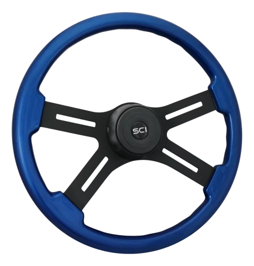18" Onyx Blue Steering Wheel