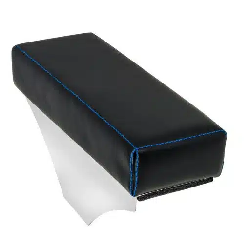 Arm Rest Black with Blue Trim- Universal