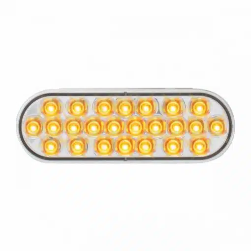Oval Synchronous/Alternating Pearl LED Strobe Light