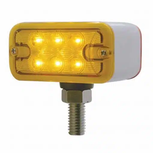 6 LED Dual Function T Mount Double Face Light