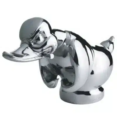 Duck Hood Ornament - Chrome