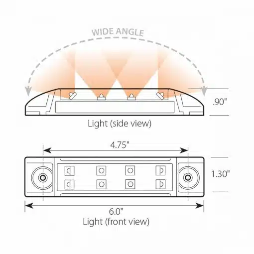 6" LED Strip Light - 8 Diodes - Image 3