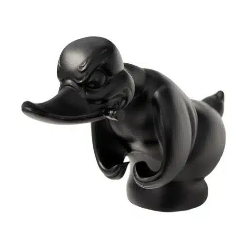 Flat Black Duck Hood Ornament
