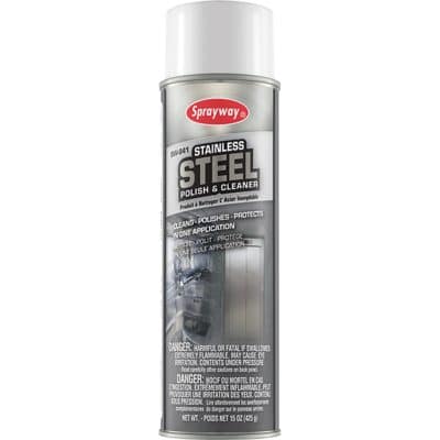 Sprayway Stainless Steel Polish and Clean Spray