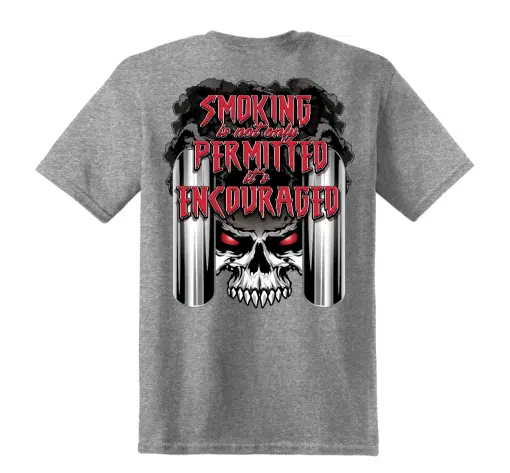 Smoking Permitted Short Sleeve