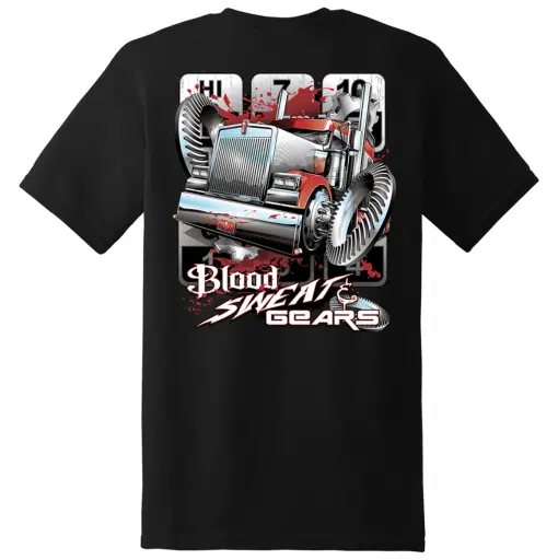 Blood Sweat And Gear Short Sleeve T-Shirt