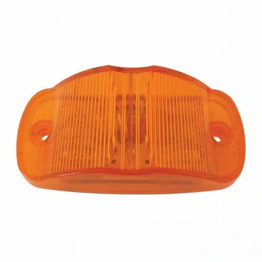 Rectangular Camel Back Wide Angle Dual Function LED Light Amber
