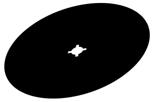 5th Wheel Lube Plate / Disc 32 inch