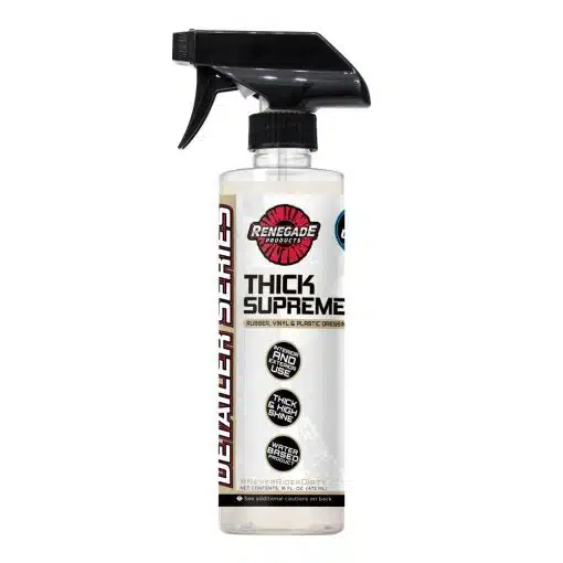 Renegade Thick Supreme Rubber, Vinyl, Plastic Dressing 16oz