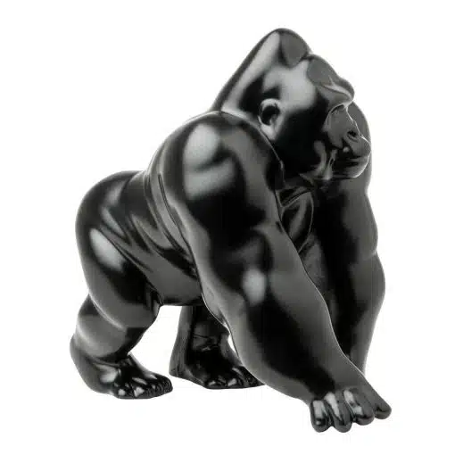Black Gorilla King Hood Ornament - Image 2