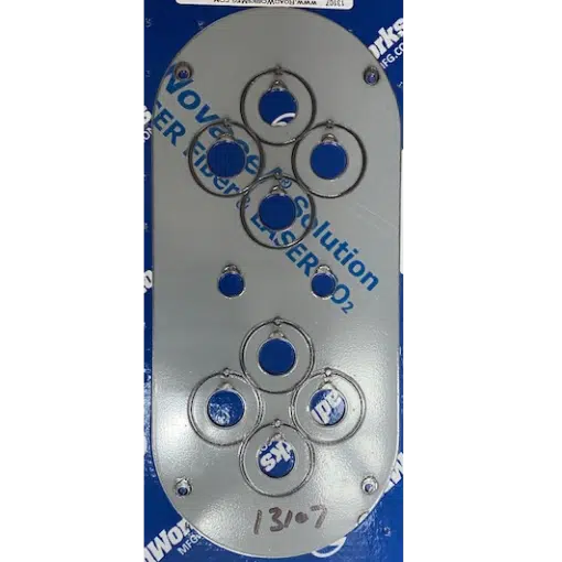 Peterbilt & Kenworth Dome Plate 8- 3/4" Light Holes - Image 2