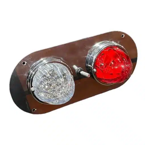 Peterbilt 389 Dome Light Panel with 2 Watermelon Light Holes
