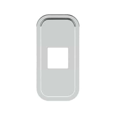 Peterbilt Stainless Shift Plate Cover - 7-7/8"