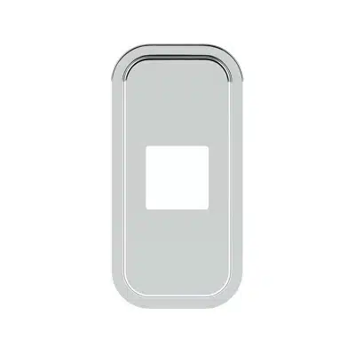 Peterbilt Stainless Shift Plate Cover - 7-7/8"