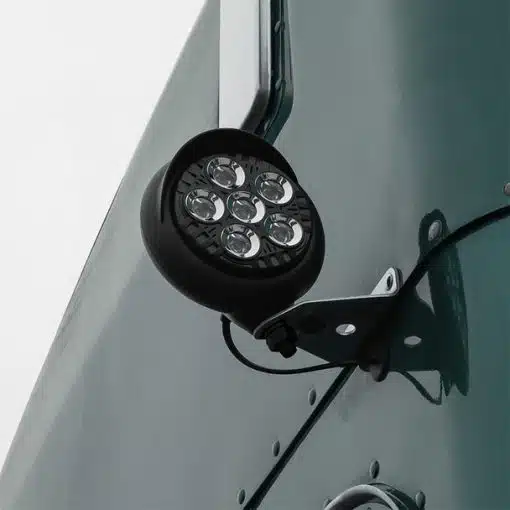 4" Round High Powered Spot Beam Legacy Series LED Work Light - Black - Image 2