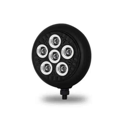 4" Round High Powered Spot Beam Legacy Series LED Work Light - Black