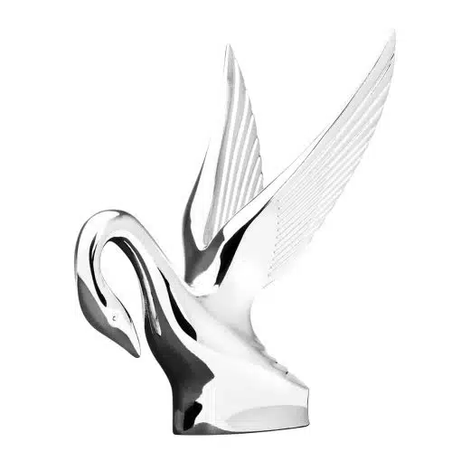 Chrome Classic Swan Hood Ornament