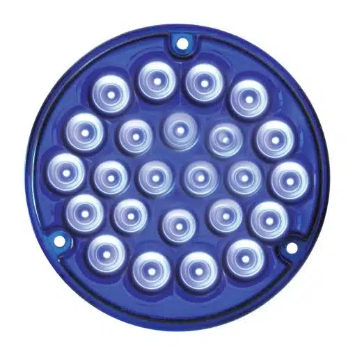 4″ Blue Pearl LED Load Light – 24 Diodes