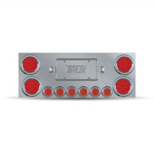 Rear Center Panel w/ 4" LEDs / 2" LEDs / 2 License LEDs - Image 2
