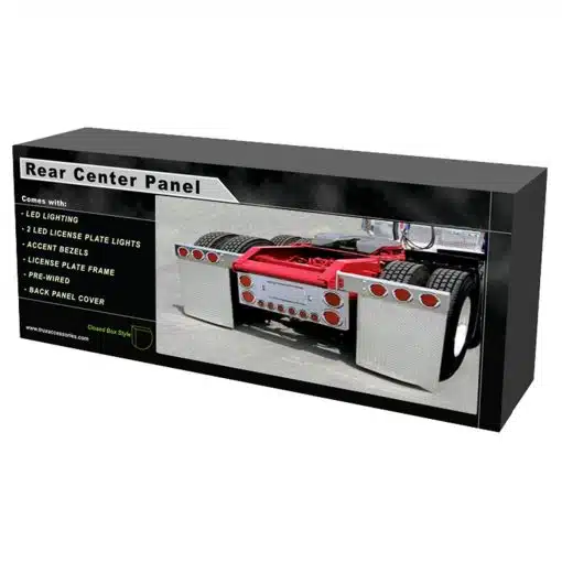 Rear Center Panel w/ 4" LEDs / 2" LEDs / 2 License LEDs - Image 4