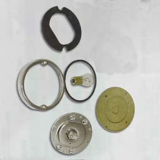 Hardware Kit for Flush Mount Glass Lens - 2 Wire - Image 2