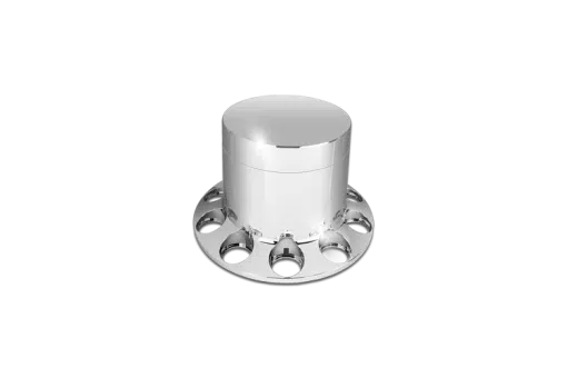 Flat Top Rear Axle Hub Covers Kit