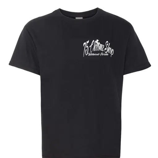 75 Chrome Shop Bull Hauler T-Shirt - Image 2