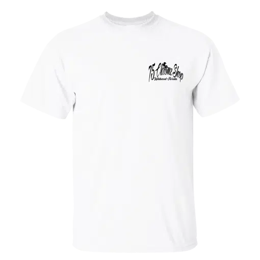 75 Chrome Shop Bull Hauler T-Shirt - Image 3