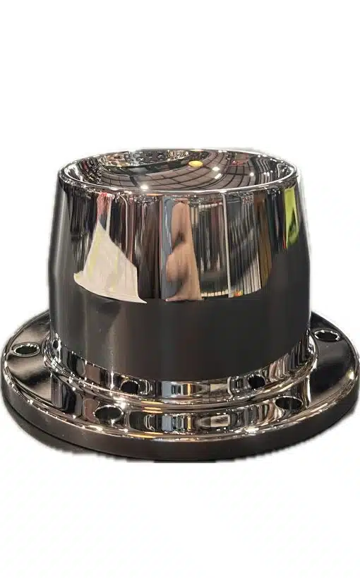 Chrome Plated Billet Aluminum Front Oil Cap Cover - Image 2